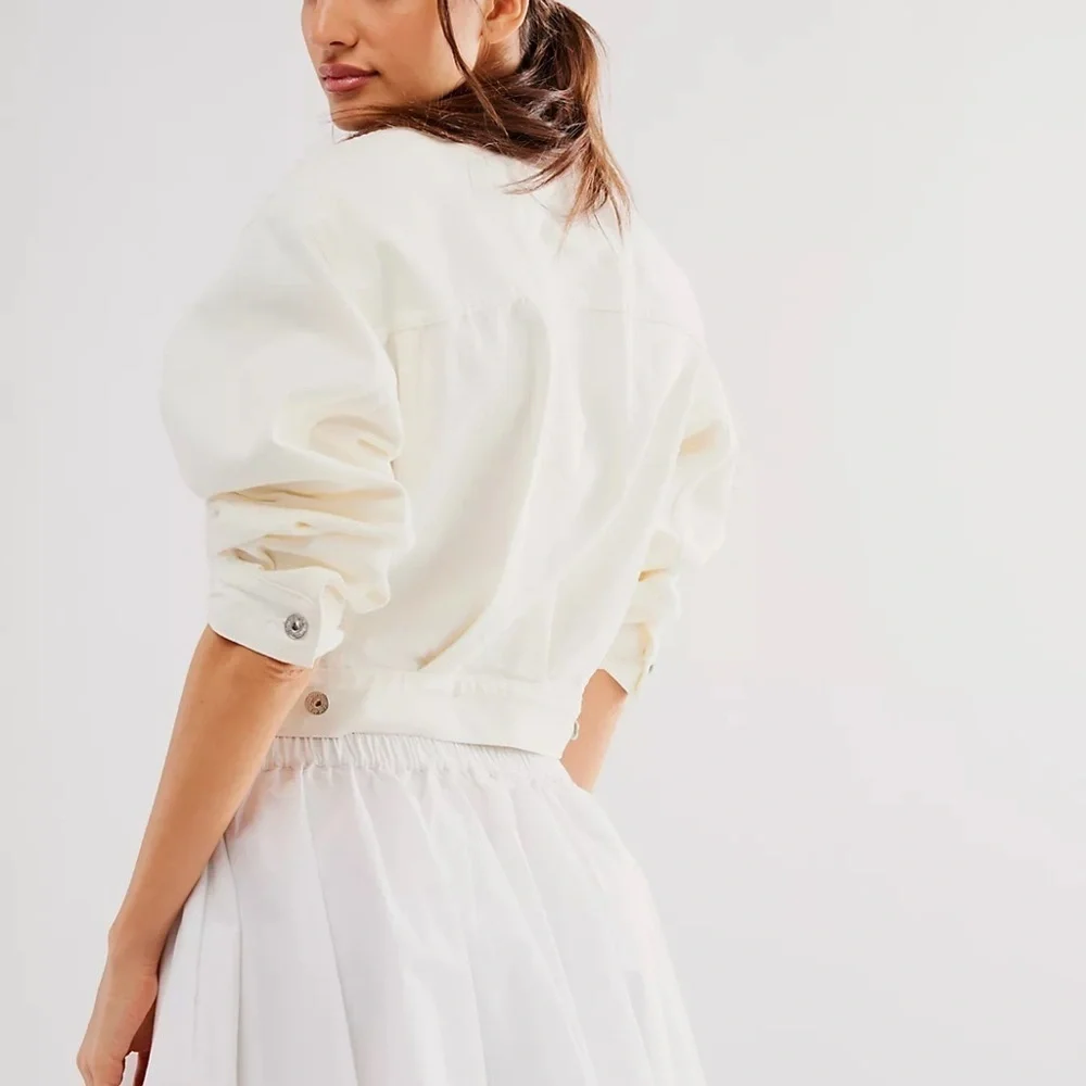 Free People Gaia white Skirt